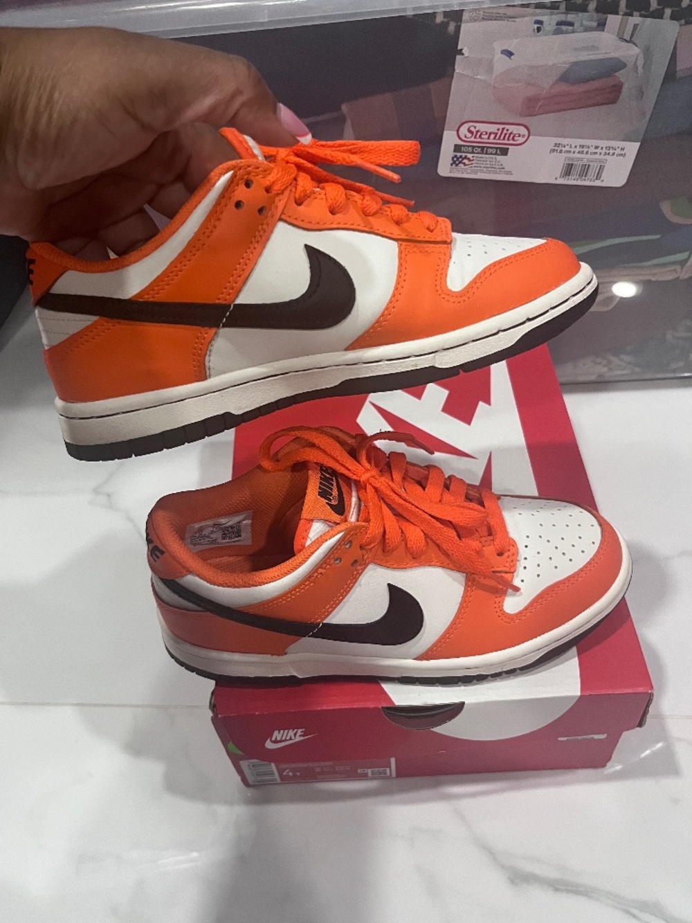 Nike Dunk Low GS Halloween Size 4y